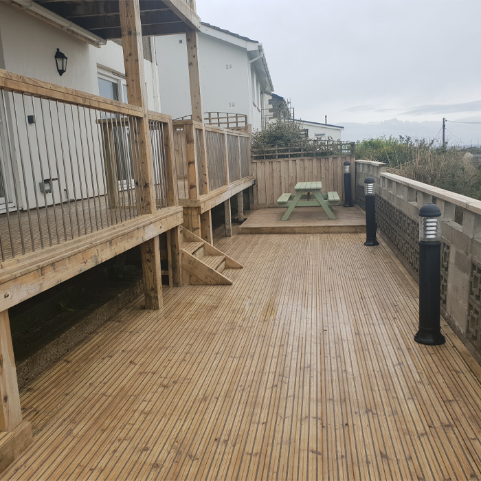 After Decking Cleaning using Oleoclear